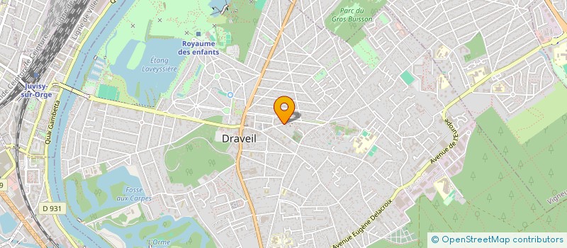 localisation de l'entreprise LOXO à DRAVEIL