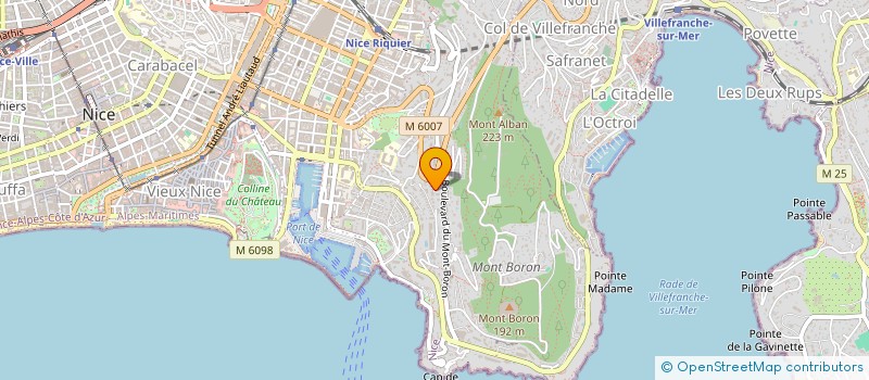localisation de l'entreprise LOXO CONSEIL à NICE
