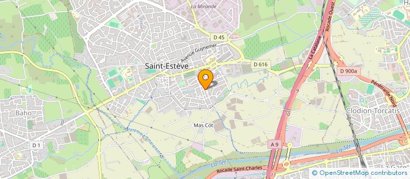 localisation de l'entreprise LOXY  SAINT-ESTEVE