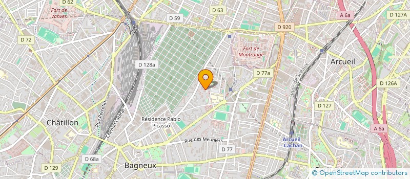 localisation de l'entreprise LOY PRESTIGE à BAGNEUX