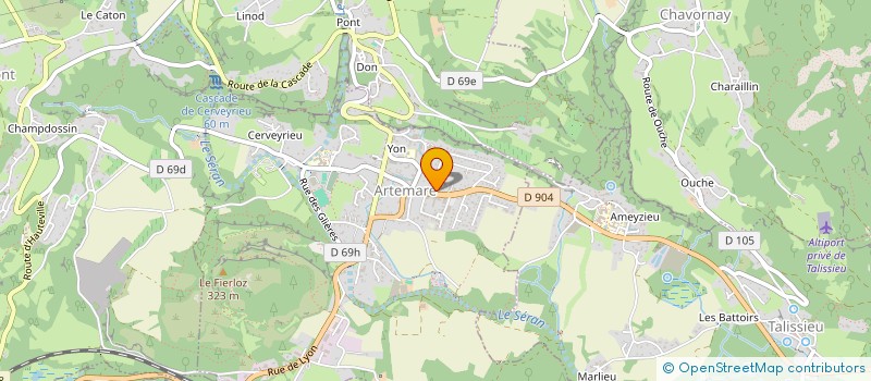 localisation de l'entreprise LOYACA à ARTEMARE
