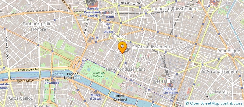 localisation de l'entreprise LOYAL à PARIS