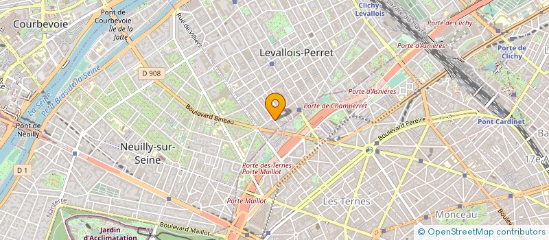 localisation de l'entreprise LOYAL TECH à LEVALLOIS-PERRET