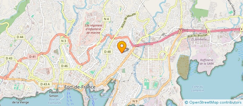 localisation de l'entreprise LOYALTY CONCEPT  FORT-DE-FRANCE