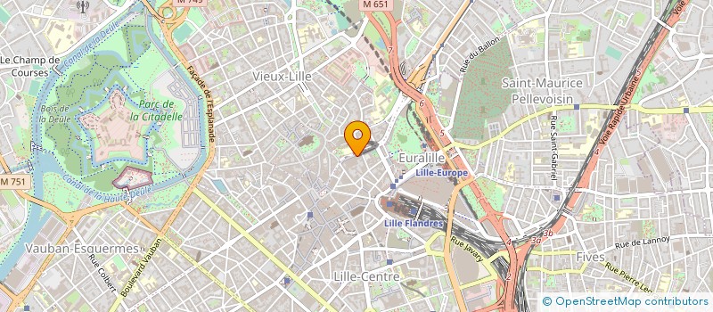 localisation de l'entreprise LOYALTY-RC à LILLE