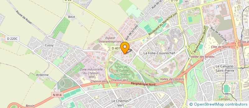 localisation de l'entreprise LOYALTYSOFT à CAEN