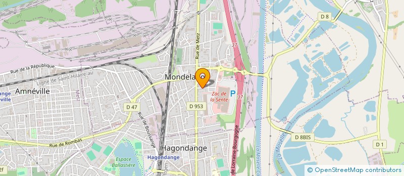 localisation de l'entreprise LOYAMEL  MONDELANGE