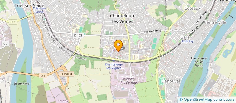localisation de l'entreprise LOYAUTE BTP à AULNAY-SOUS-BOIS