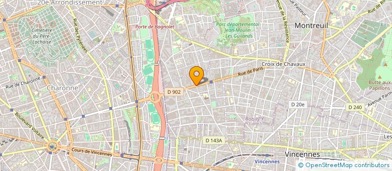 localisation de l'entreprise LOYDS & CO à MONTREUIL