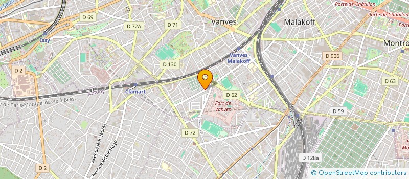 localisation de l'entreprise LOYER FINANCES  MALAKOFF