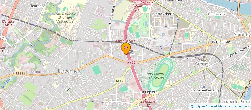 localisation de l'entreprise LOYVE HOLDING à TOULOUSE