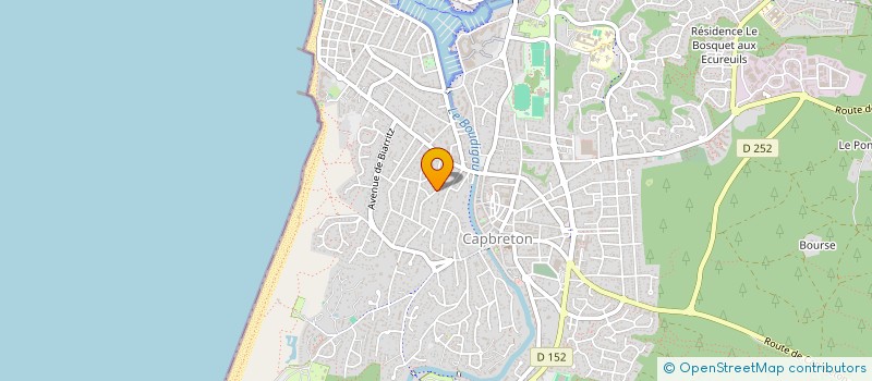 localisation de l'entreprise LOYZEAU à CAPBRETON