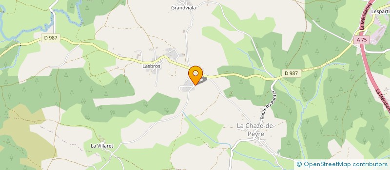 localisation de l'entreprise LOZ'TITEAM 4L TROPHY 2019 à PEYRE EN AUBRAC