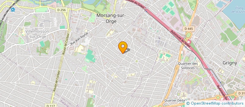 localisation de l'entreprise LOZANO M LAMIRAULT A ACKERMANN à MORSANG-SUR-ORGE