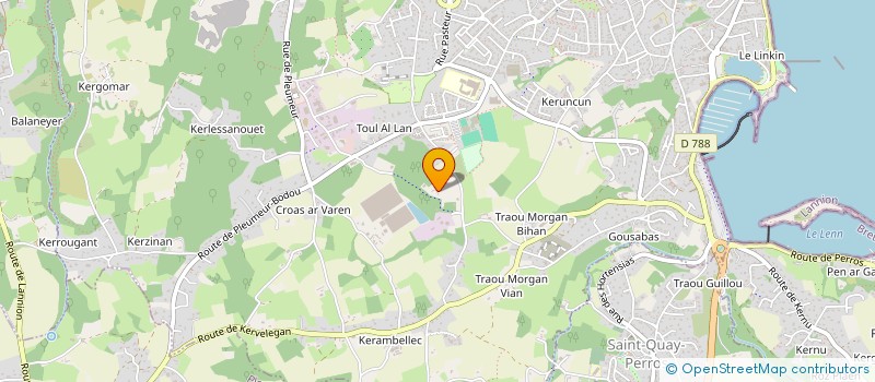 localisation de l'entreprise LOZARMOR  PERROS-GUIREC