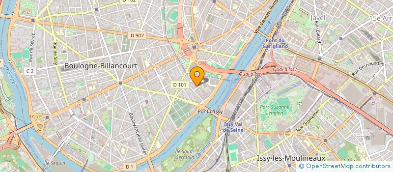 localisation de l'entreprise LOZE CONSULTING  BOULOGNE-BILLANCOURT