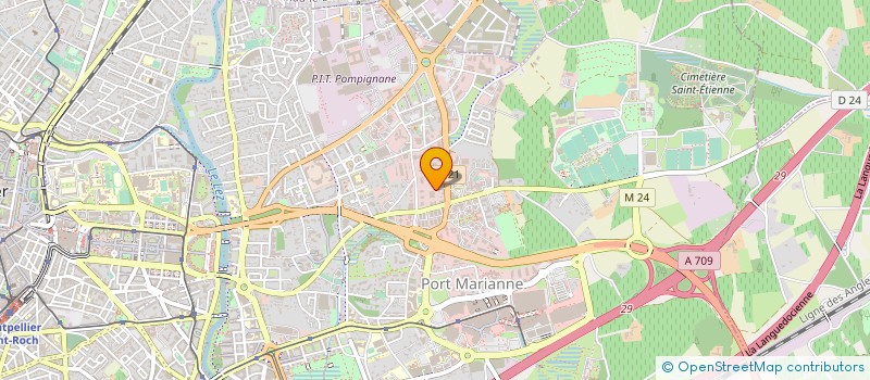 localisation de l'entreprise LOZINVEST à MONTPELLIER