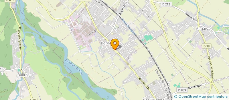 localisation de l'entreprise LOZZI  BORDES