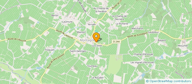 localisation de l'entreprise LP 68  MONTAGNE