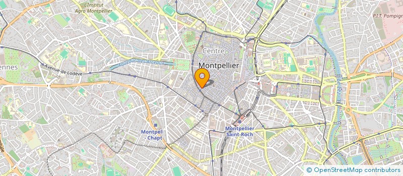 localisation de l'entreprise LP à MONTPELLIER