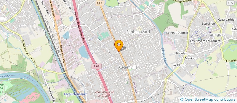 localisation de l'entreprise LP à AUCAMVILLE