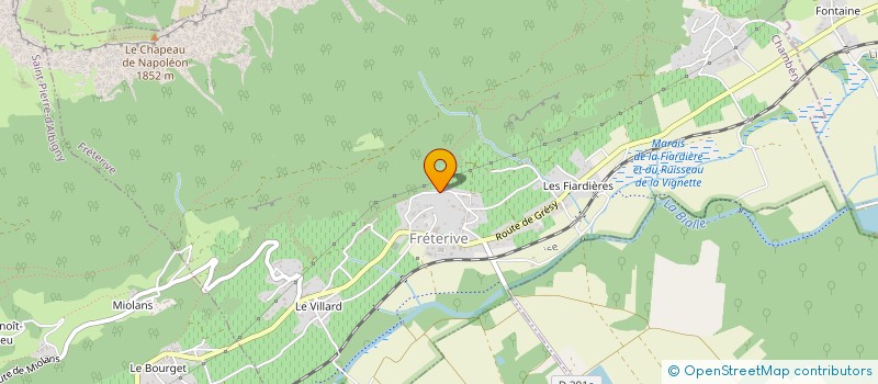 localisation de l'entreprise LP AGENCEMENT  FRETERIVE