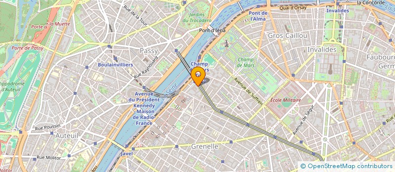 localisation de l'entreprise LP ALSACE  PARIS