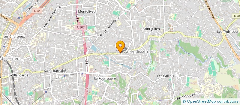 localisation de l'entreprise LP AUDITION à MARSEILLE