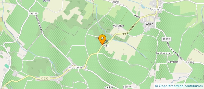 localisation de l'entreprise LP AUTOMOBILE  MOURENS