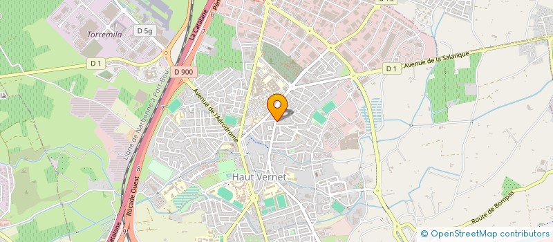 localisation de l'entreprise LP AUTOMOBILES  SAINT-ESTEVE