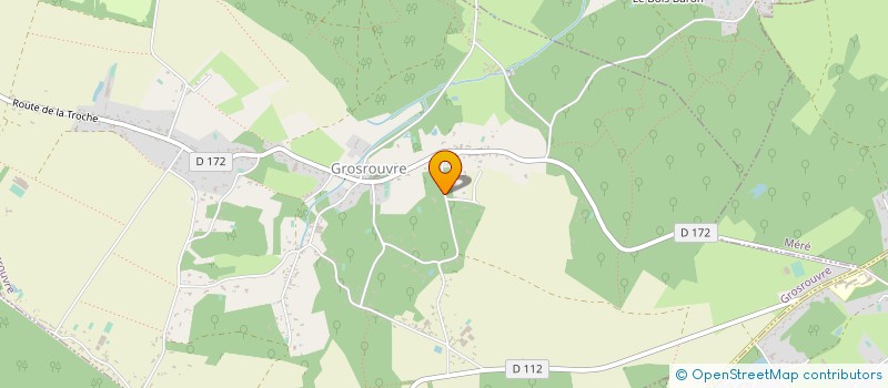 localisation de l'entreprise LP AVENIR  GROSROUVRE