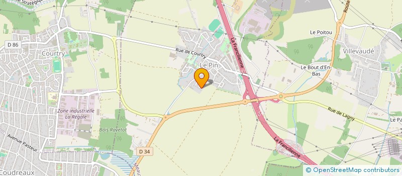 localisation de l'entreprise LP BAT à LE PIN