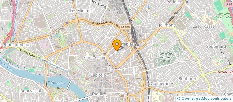 localisation de l'entreprise LP BAYARD à TOULOUSE