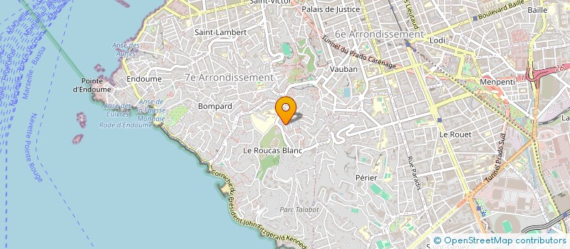 localisation de l'entreprise LP CEZANNE  MARSEILLE
