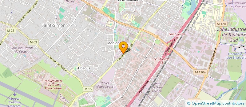 localisation de l'entreprise LP CLIM à TOULOUSE