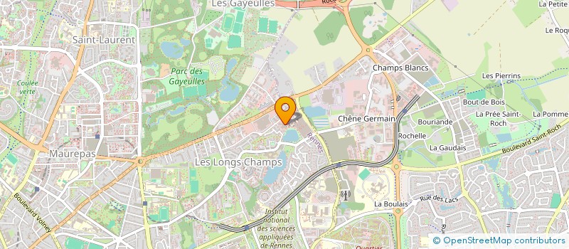 localisation de l'entreprise LP CONSEIL  RENNES