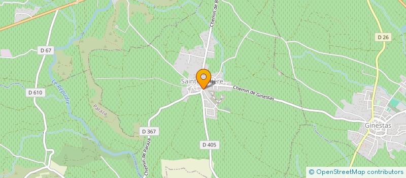 localisation de l'entreprise LP CONSEIL à SAINTE-VALIERE