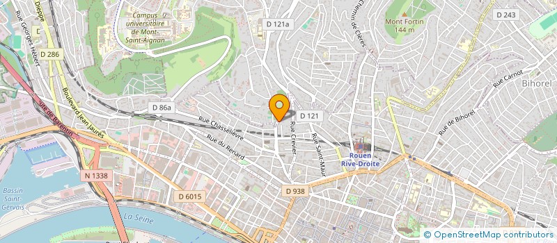 localisation de l'entreprise LP CONSEIL GESTION INVESTISSEMENT à ROUEN