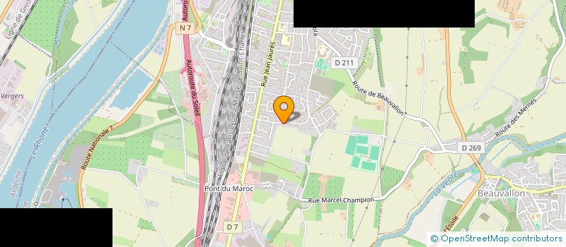 localisation de l'entreprise LP CONSEILS à PORTES-LES-VALENCE