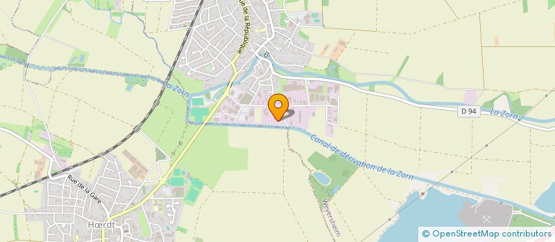 localisation de l'entreprise LP CONTROLE  WEYERSHEIM