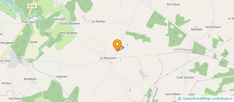 localisation de l'entreprise LP COUVERTURE  LOCOAL-MENDON