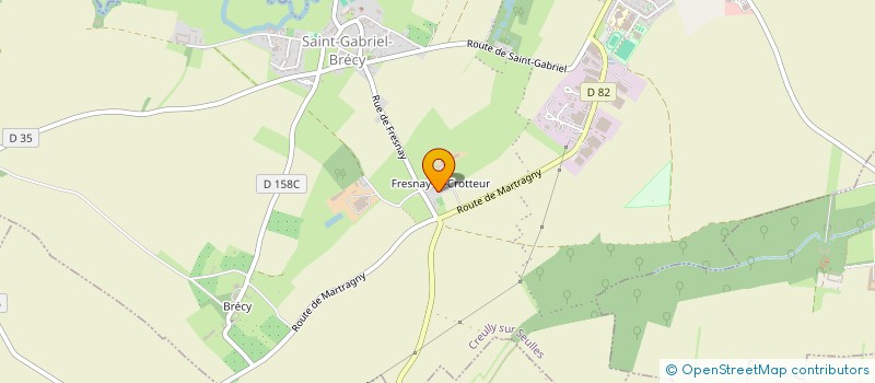 localisation de l'entreprise LP CREATION  BERNIERES-SUR-MER