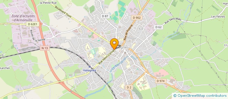 localisation de l'entreprise LP DECO  VALOGNES