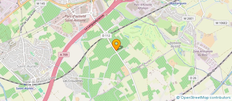 localisation de l'entreprise LP EXPANSION à SAINT-AUNES
