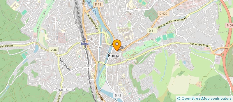 localisation de l'entreprise LP EXPLOITATION à EPINAL