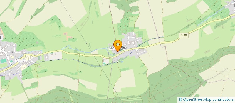 localisation de l'entreprise LP FERMETURES  MONTENOY