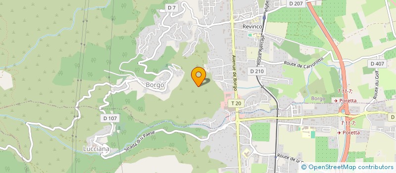 localisation de l'entreprise LP FONCIER à BORGO