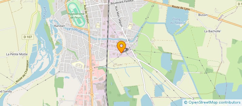 localisation de l'entreprise LP GENERALES FINANCES  FEURS