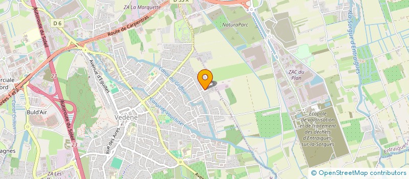 localisation de l'entreprise LP HORIZON MARKET  VEDENE