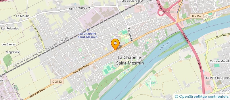 localisation de l'entreprise LP'IMMO à LA CHAPELLE-SAINT-MESMIN